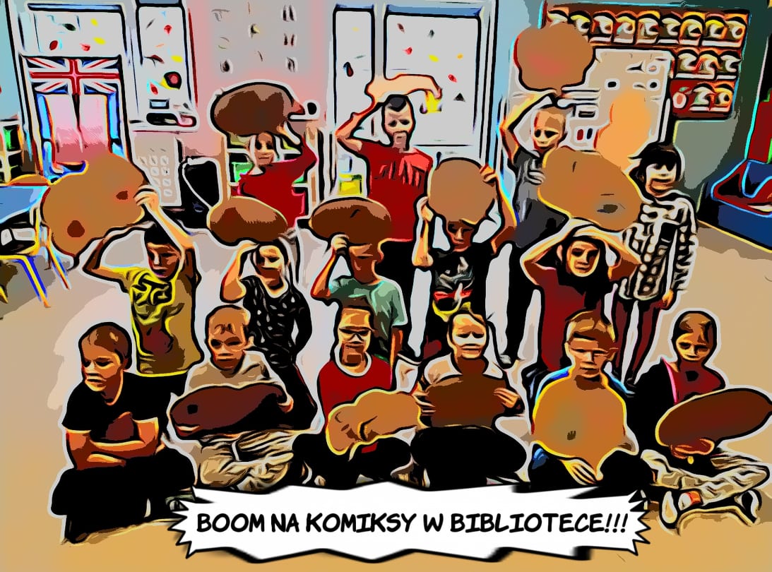 „BOOM! Na komiksy i gry planszowe w bibliotece