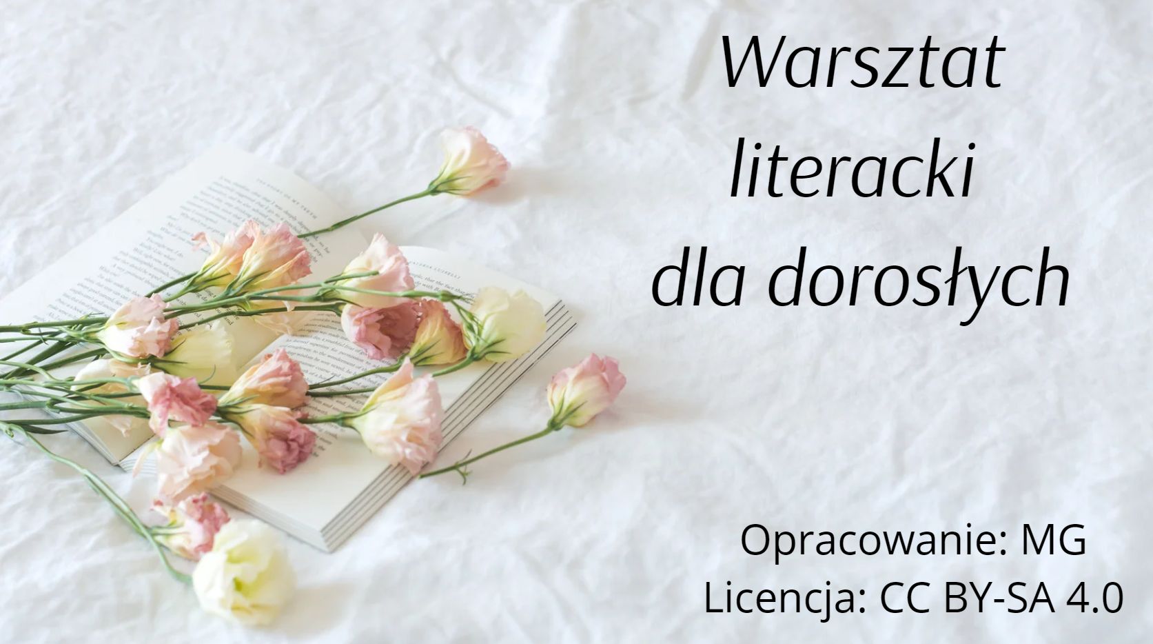 Warsztat literacki dla dorosłych