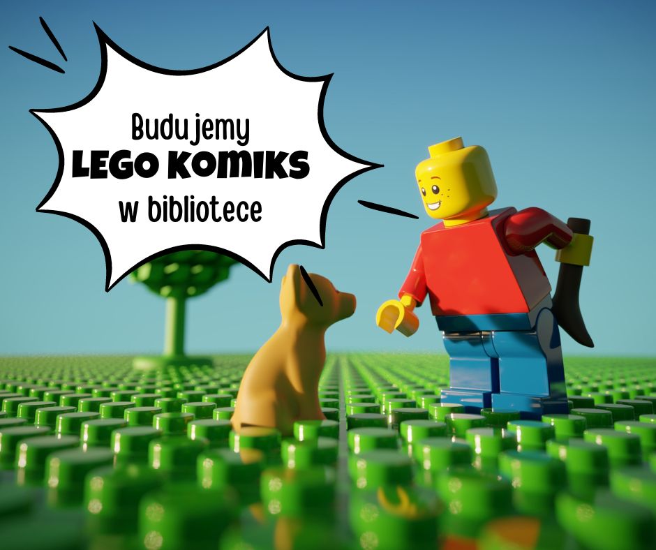 Budujemy LEGOkomiks w bibliotece!