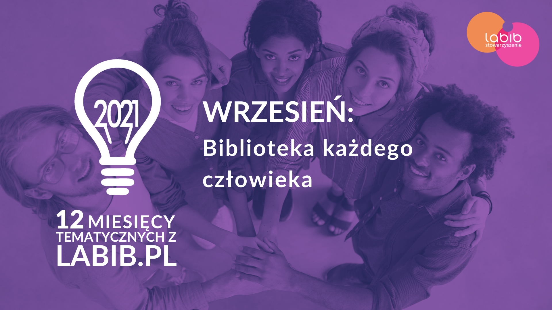 Biblioteka każdego człowieka - zapraszamy na webinaria!