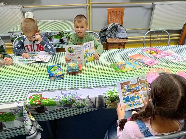 BOOM! Na komiksy i gry planszowe w bibliotece SP im.  Mikołaja Kopernika w Ostrowie