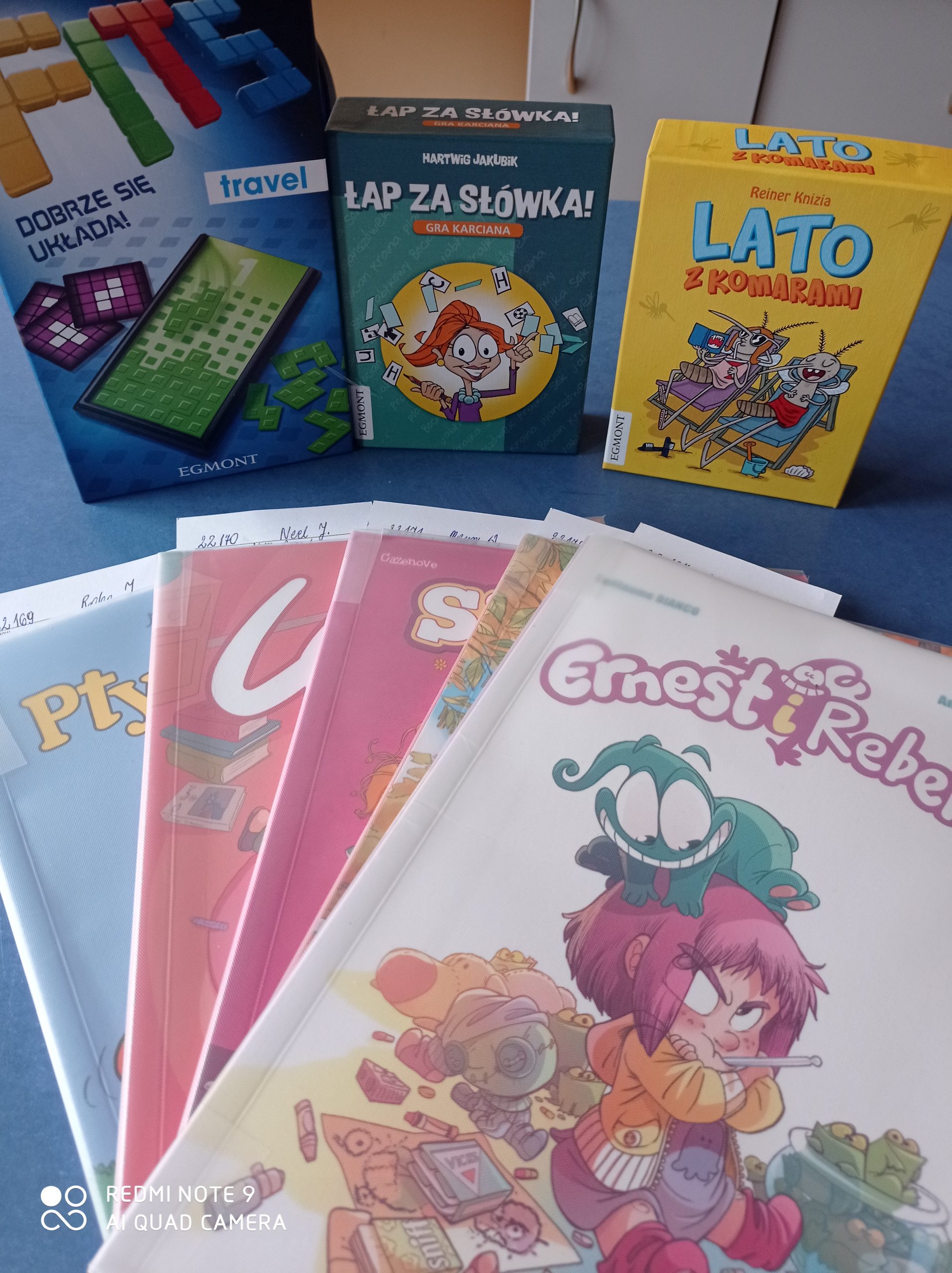 Boom na komiksy i gry planszowe w naszej bibliotece!