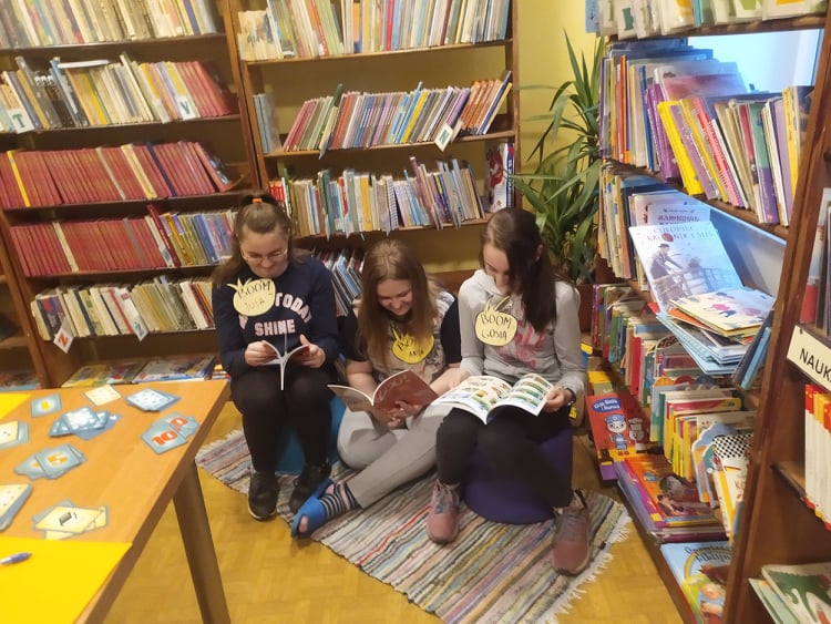 „BOOM! Na komiksy i gry planszowe w bibliotece