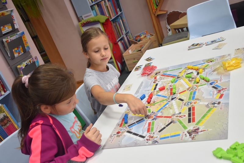 Szare komórki na start – czyli dzień logicznych zagadek w sępoleńskiej bibliotece