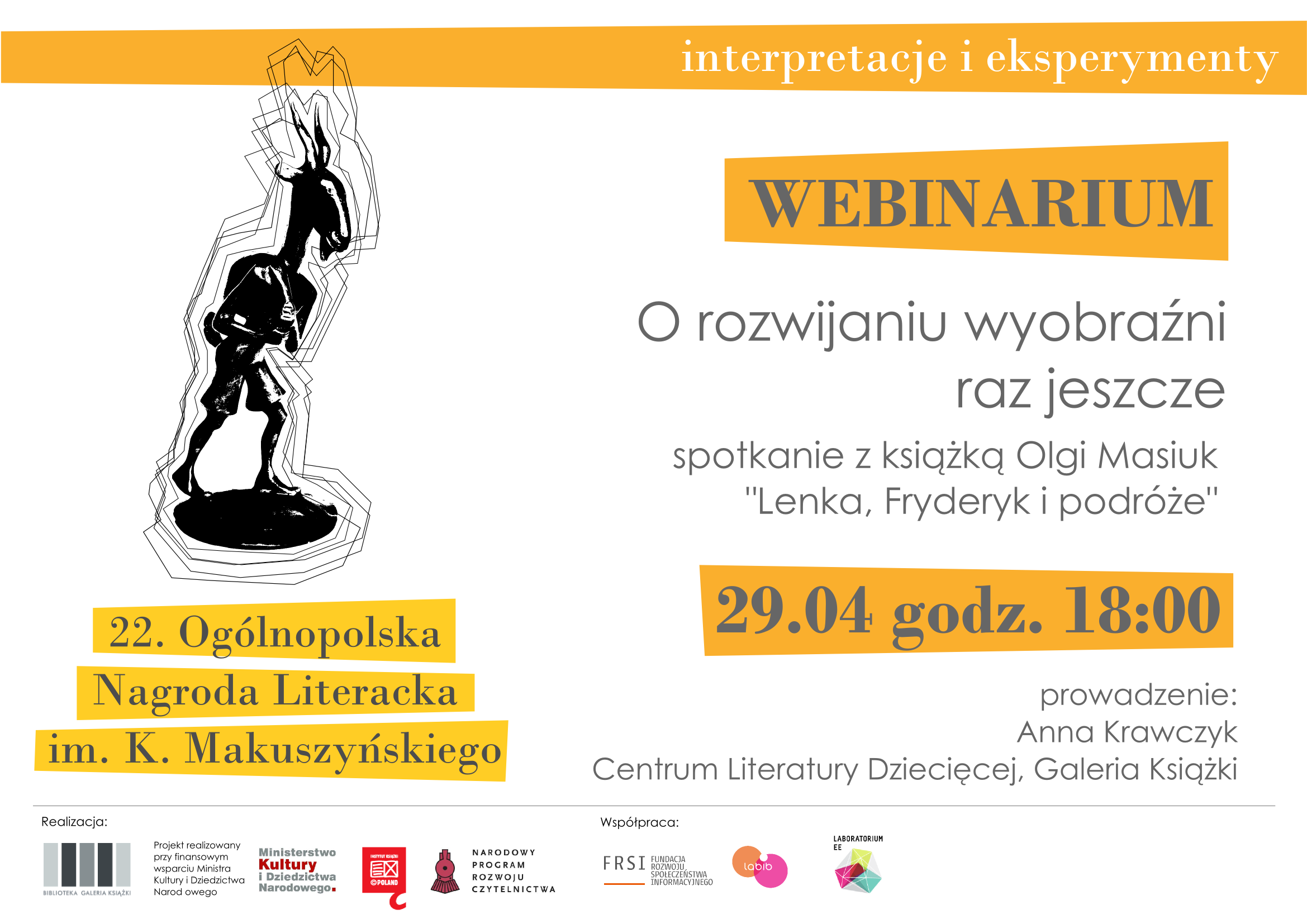 Webinarium - o rozwijaniu wyobraźni raz jeszcze!