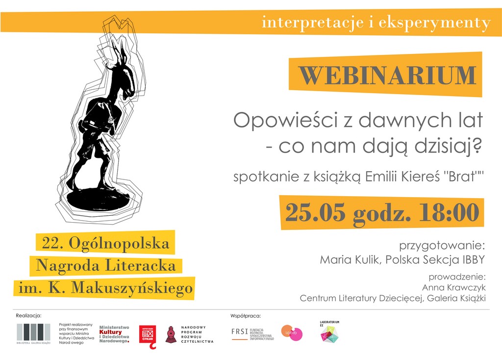 Webinarium - Opowieści z dawnych lat - co nam dają dzisiaj?