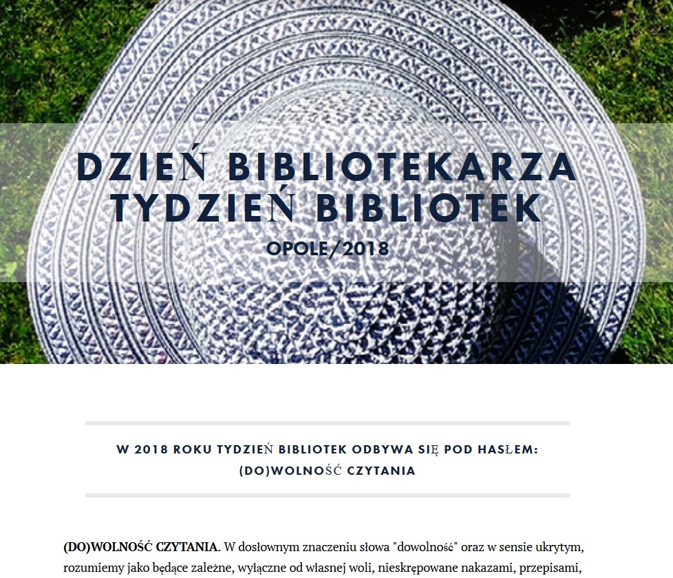 Tydzień Bibliotek w Opolu