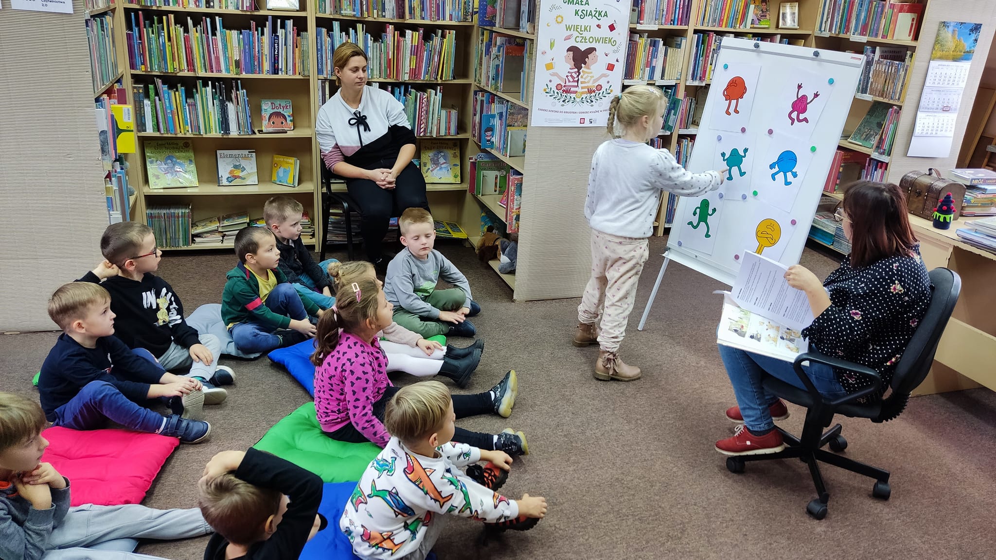 BOOM3! na komiksy i gry planszowe w bibliotece miejskiej w Obrzycku